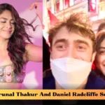 Mrunal Thakur And Daniel Radcliffe Selfie