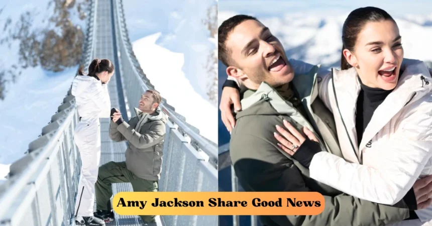 Amy Jackson Shares Good News